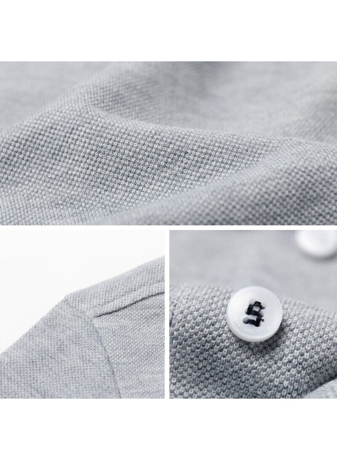 سيبتولفز Septwolves Polo رجالي بأكمام قصيرة، ياقة مقلوبة، ملمس منعش، مضاد للبكتيريا، ثابت اللون، كاجوال للأعمال، لون موحد، متعدد الألوان - Image 3