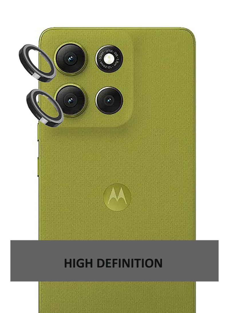 GMATE For Motorola G56/G86 -  Camera Lens Protector , Scratch-Resistant Ultra-Thin Tempered Glass with Aluminum Edging , High Quality Camera Lens Protector - Image 4