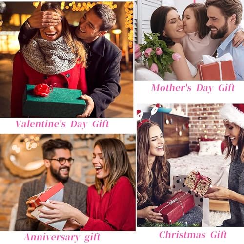 FWQPRA Rose Mothers Day Flower Dome for Mom from Daughter Son, Birthday for Women Grandma Wife Girlfriend Sister, Womens Gift for Teacher,Anniversary Christmas (Rose Flower) - Image 4