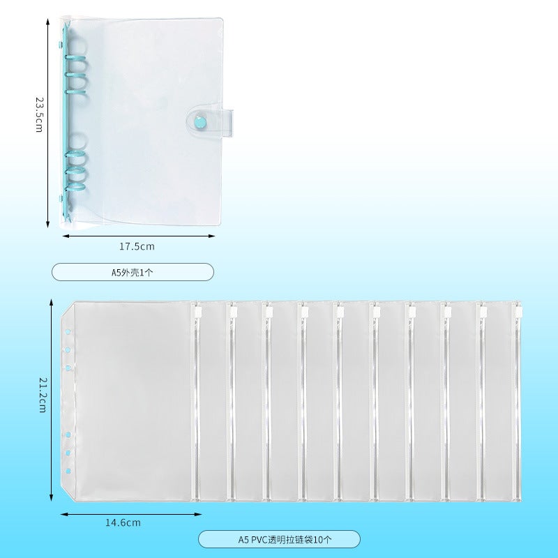 Manufacturers Household Documents Household Registration Book Vaccine Book Baby Birth Certificate Portable Passport Loose-Leaf Book Storage Folder - Image 1