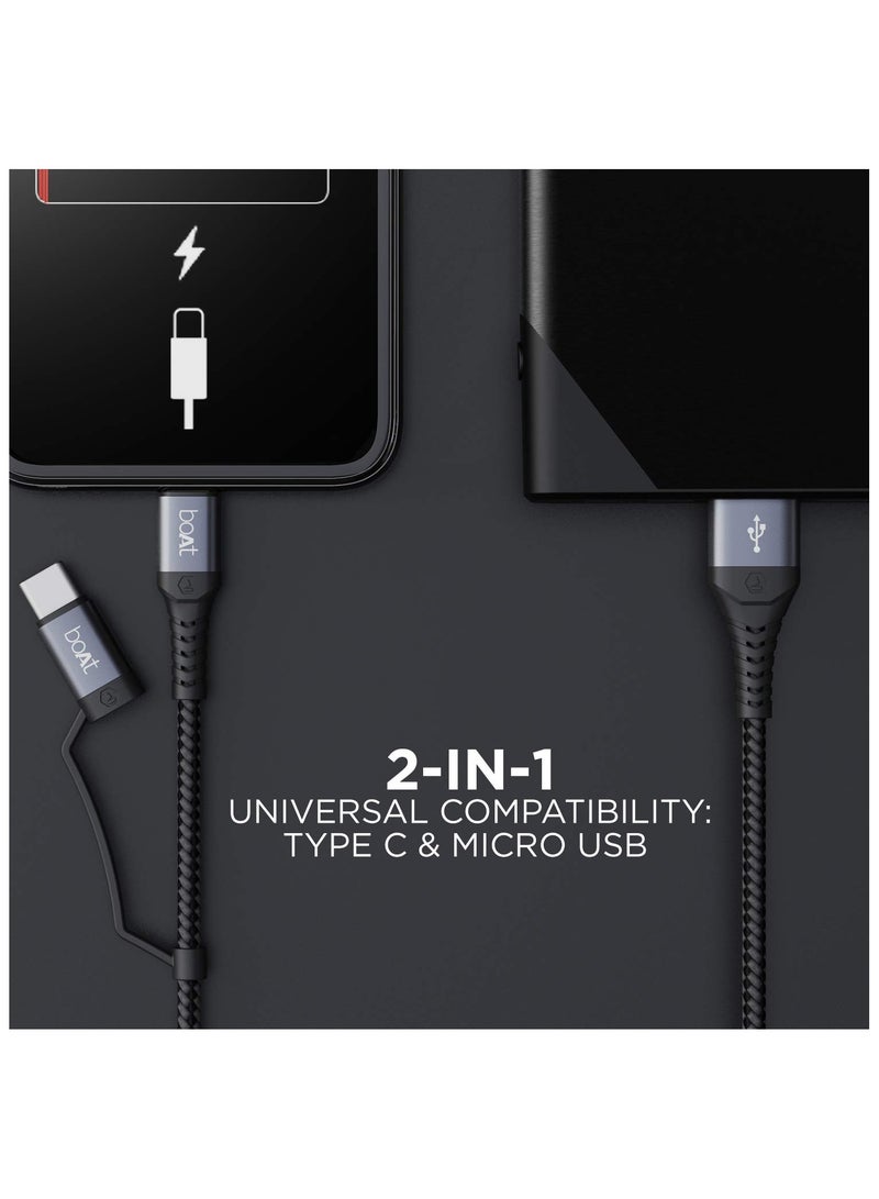 بوات كابل شحن سريع USB 330 من Deuce، بطول 1.5 متر - Image 2