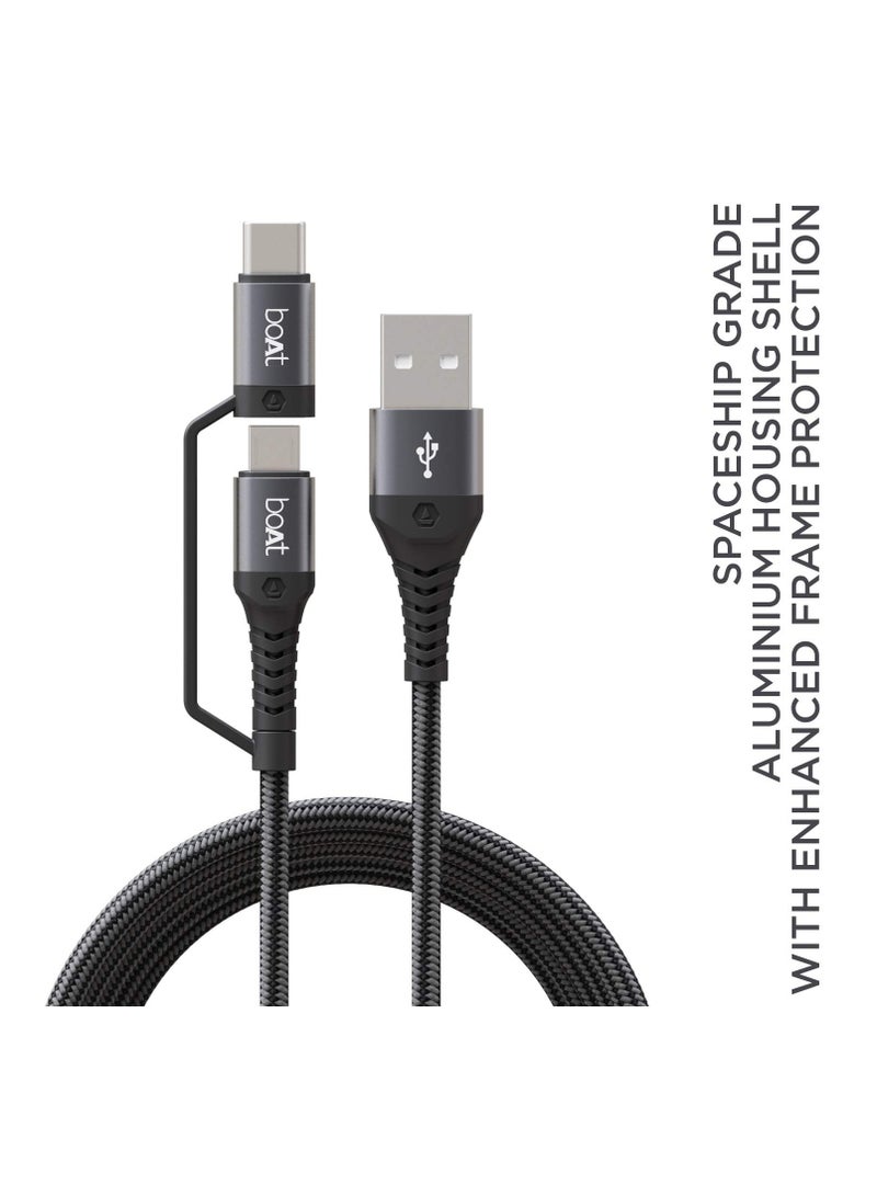 بوات كابل شحن سريع USB 330 من Deuce، بطول 1.5 متر - Image 3