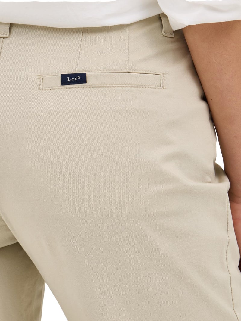 Lee Women's Legendary Chino Pant, Pioneer Beige, 16 - Image 2