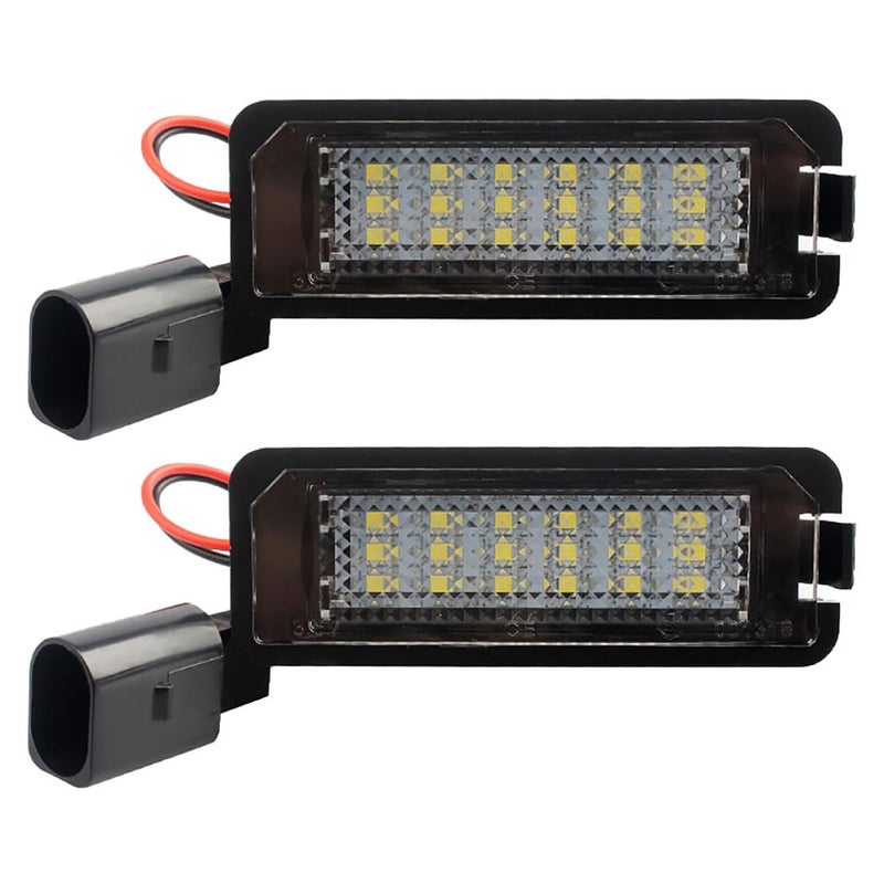 2 قطعة مصابيح إضاءة لوحة الأرقام LED لاستبدال إضاءة خارجية للمركبة - Image 2