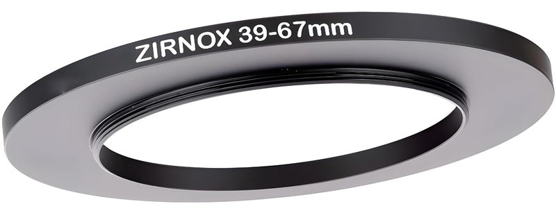 ZINROX® 39-67mm Step Up Lens Filter Adapter Ring, Set of 1 Piece - Size: 39mm to 67mm Stepping Ring - Made in India - Image 1
