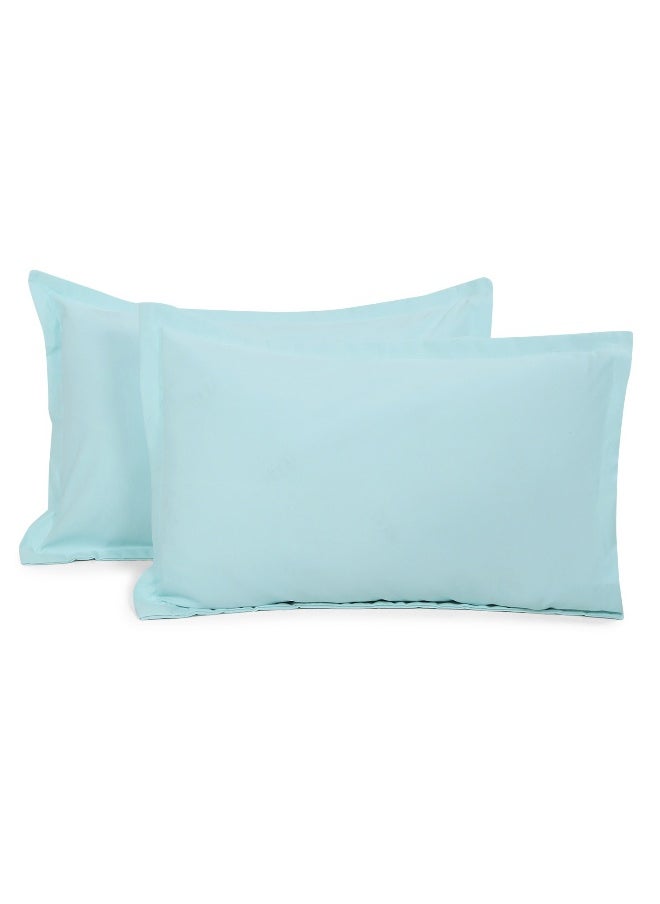 Status Status Contract -Set of 2 Pillow Covers for Bed Room (Sea Green) size - 46x69cm  - Image 4