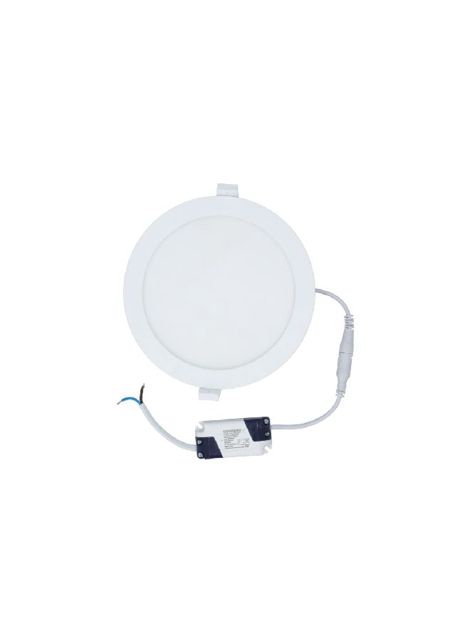HYUNDAI 15W 6500K Led Slim Recessed Down Panel Light White 150 mm 31614033006  - Image 1