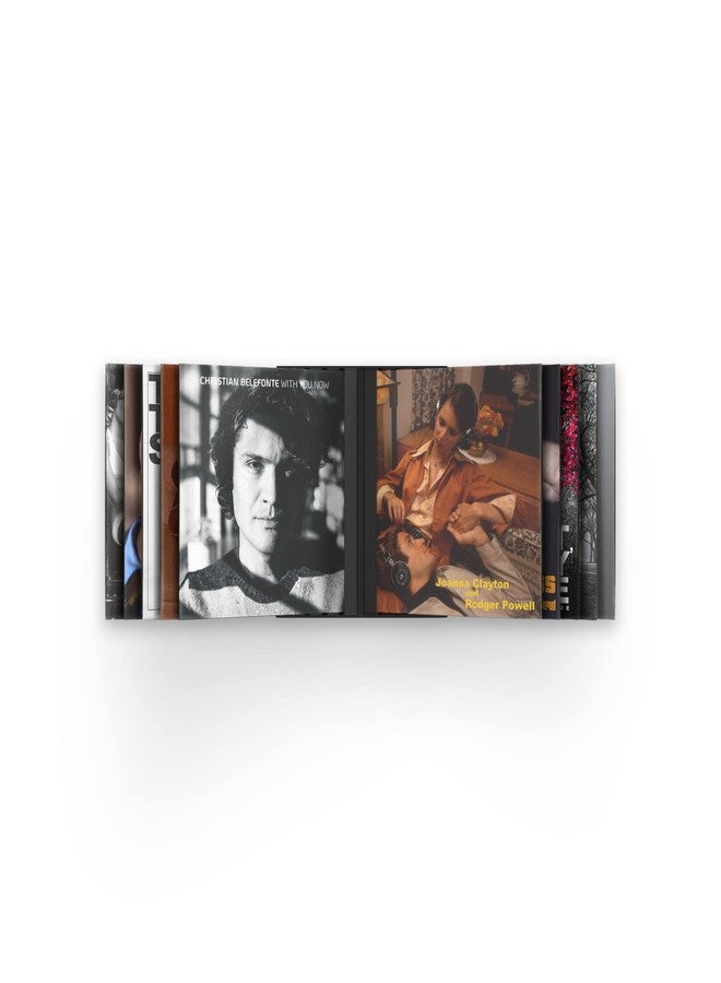 كوس حامل أسطوانات كوس الجداري، حامل فينيل للتخزين والعرض، قابل للتوسيع والتعديل ليناسب مساحتك، أسود - Image 3