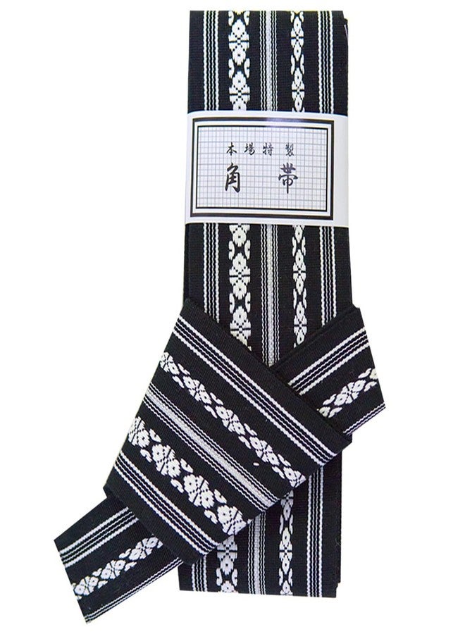 CAMDOM Mens Kimono Obi Belt Japanese Style Shaped Waistband Girdle Yukata Robe Accessories - Image 1