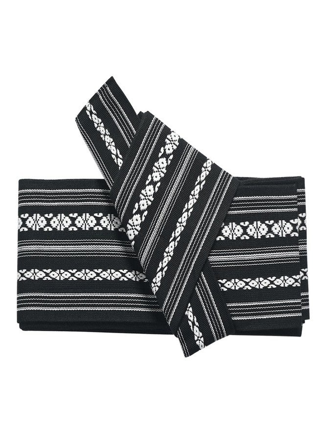 CAMDOM Mens Kimono Obi Belt Japanese Style Shaped Waistband Girdle Yukata Robe Accessories - Image 2