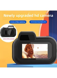 Generic Student Edition Camera Parity CCD Digital Camera HD Campus Scenery Video Photography Portable-Body Color:(mini With Screen + Eight Kinds Of Filters) + 32g  - Image 3