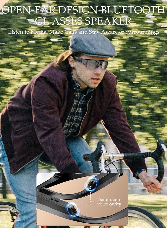 DUNISO Smart Glasses, DV Bluetooth Glasses with 32G card Wireless Bluetooth Headset Waterproof Compatible with Smart Phones Easy to Make Phone Calls and Videos,Listen to Music Polarized Lenses - Image 3