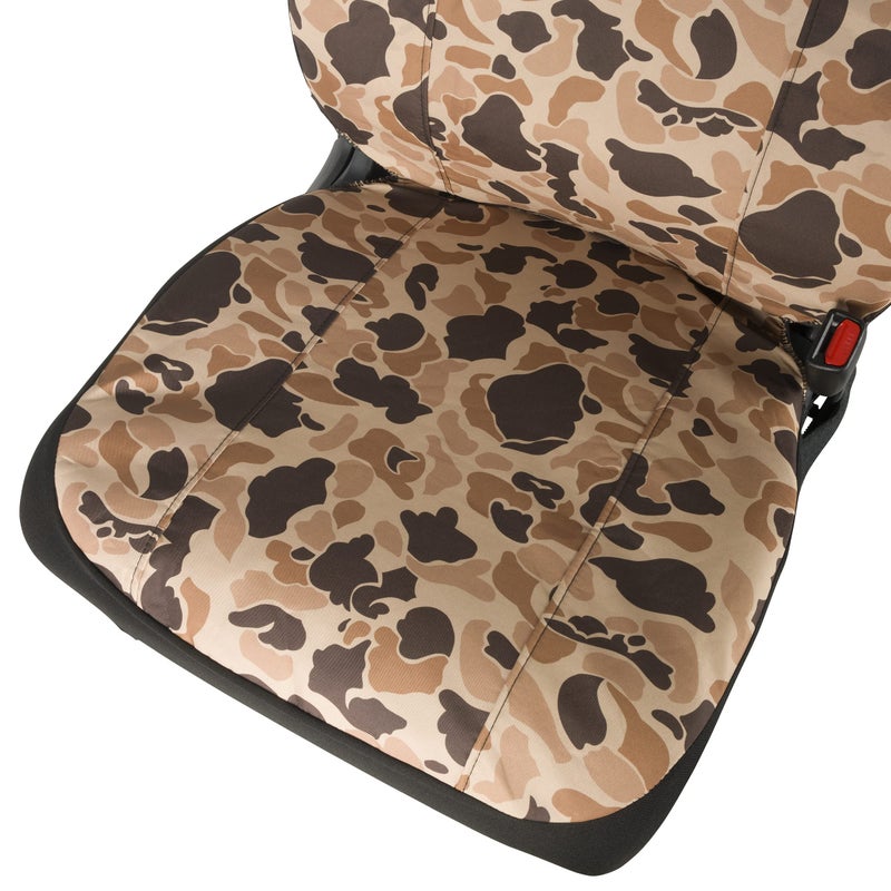 Browning Universal Low Back and Bench Seat Covers, Water and Dirt Resistant Car, Truck, and SUV Seat Covers, Arms Co. (Tan Duck Camo), Low Back (Single) - Image 2