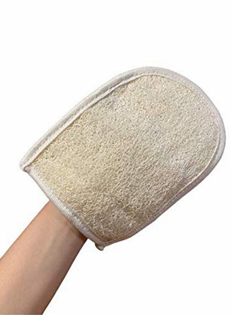 Zikra Bath Sponge, Exfoliating Loofah Pads body Scrubber, All Natural Bath and Shower Exfoliating Washcloth and Loofa Natural Sponge for Face, Back, Body, Eco Friendly, and Biodegradable - Image 1