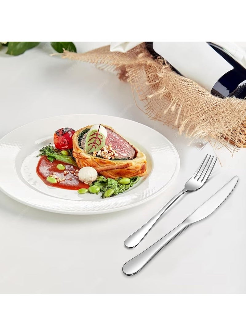 هويتك شوكة طاولة ستانلس ستيل فضي 20 × 2.5 × 2 سم 12 قطعة - Image 3