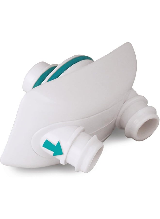 Navage Nasal Dock-Nose Pillow Combo: White Nasal Dock And Standard Nose Pillows - Image 1