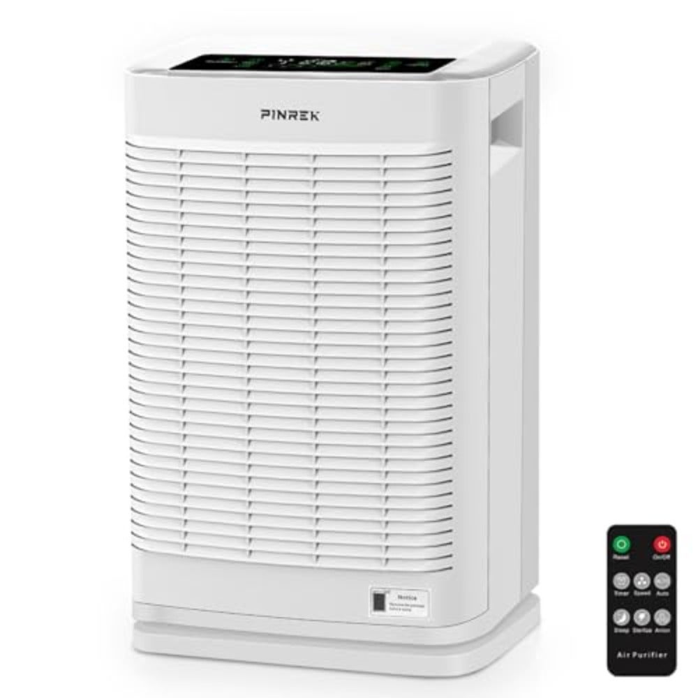 Air Purifier for Home Large Room and Office Covers Up to 120 HEPA Filter Quiet Operation 3-Stage Filtration Suitable for Bedroom Living Room Office