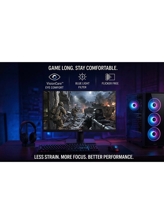 Acer EK271 P6 27" FHD Gaming Monitor - 144Hz, 1ms, IPS, HDMI, Speakers, AMD FreeSync for PC and PS5, Black Black - Image 3