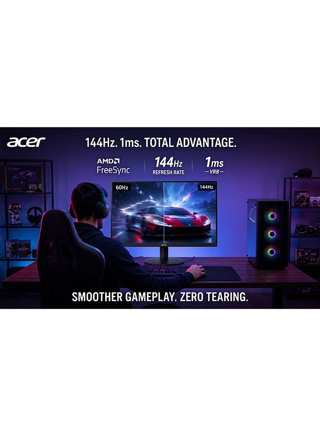 Acer EK271 P6 27" FHD Gaming Monitor - 144Hz, 1ms, IPS, HDMI, Speakers, AMD FreeSync for PC and PS5, Black Black - Image 4