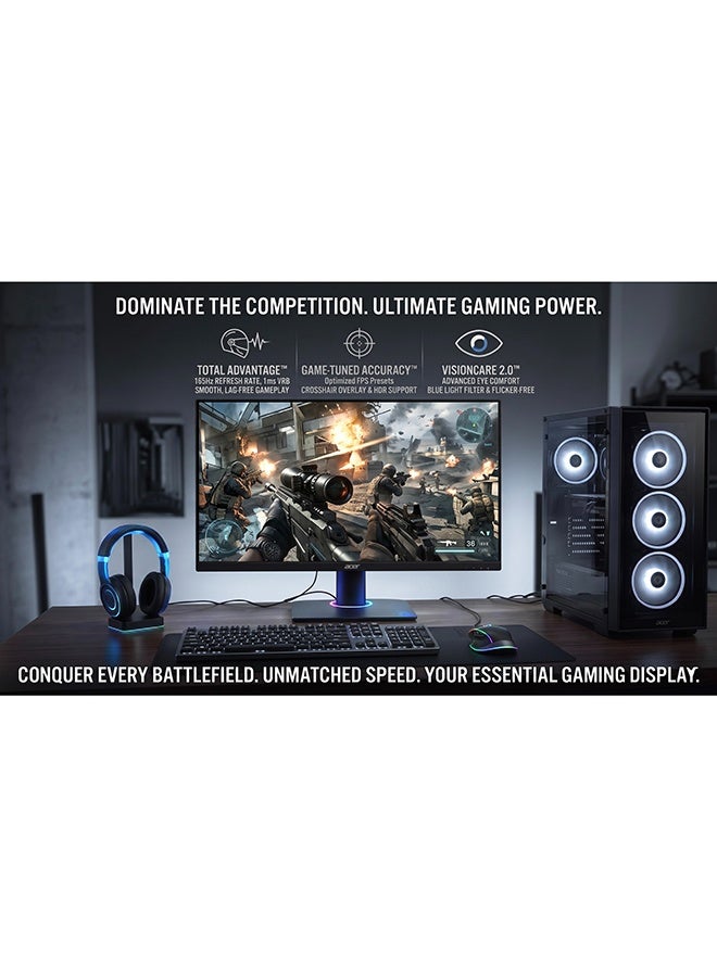 Acer EK271 P6 27" FHD Gaming Monitor - 144Hz, 1ms, IPS, HDMI, Speakers, AMD FreeSync for PC and PS5, Black Black - Image 2