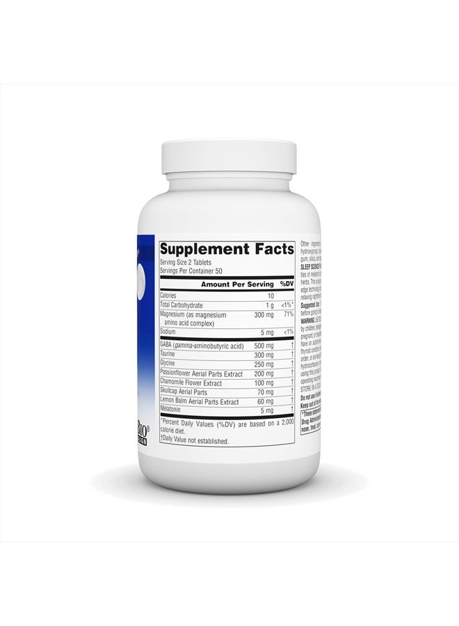 Source Naturals Sleep Science NightRest with Melatonin - BioAligned MultiNutrient & Herb Complex, for Rest & Relaxation Support* - 100 Tablets - Image 2