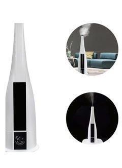 6L Large Capacity Floor-Standing Humidifier – Ultrasonic Air Humidifier with 3 Mist Levels, Silent Operation, Aromatherapy Function – Ideal for Home, Bedroom, Office (31-40㎡) – 25W, 220V, White