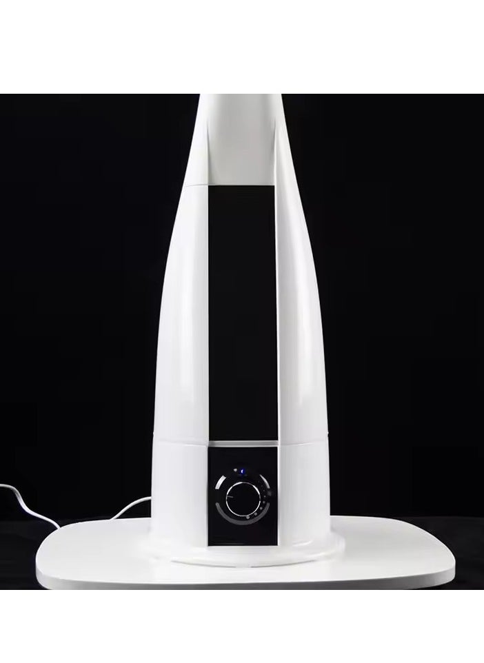 BlueFire - 6L Large Capacity Floor-Standing Humidifier – Ultrasonic Air Humidifier with 3 Mist Levels, Silent Operation, Aromatherapy Function – Ideal for Home, Bedroom, Office (31-40㎡) – 25W, 220V, White - Image 1