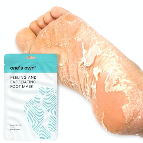 One's Own Korean Exfoliating Foot Peeling Mask, Moisturizing Foot Mask for Dry Cracked Feet, Feet Exfoliator to Peel Off Dead Skin & Callus Removal for Baby Soft Skin, Cruelty-Free & Safe, 1 Pair - Image 1