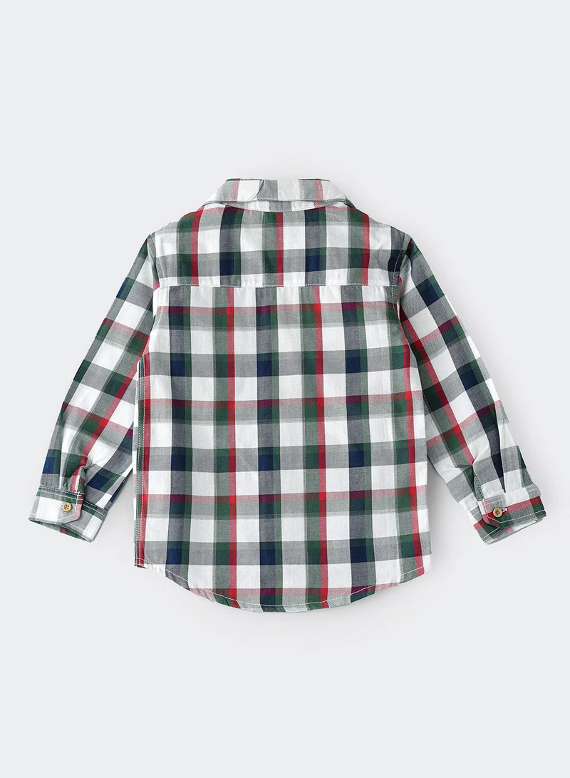 جام قميص طويل بأكمام منسوجة