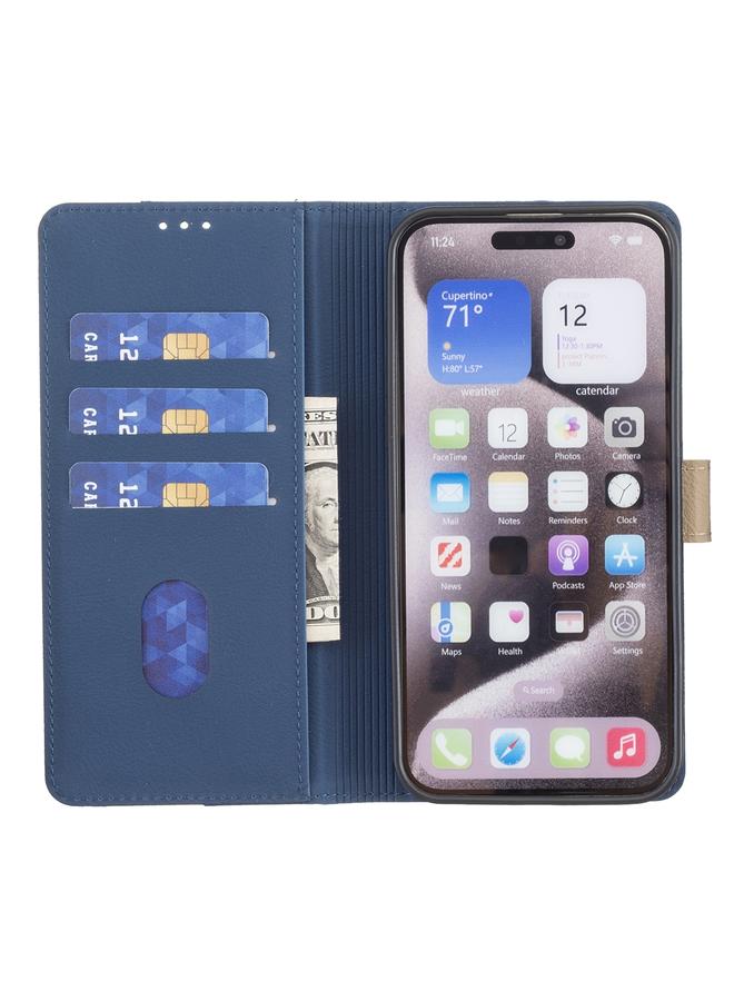 Zaboon Case For iPhone 13 Pro Color Matching RFID Anti-theft Leather Phone Case - Image 4