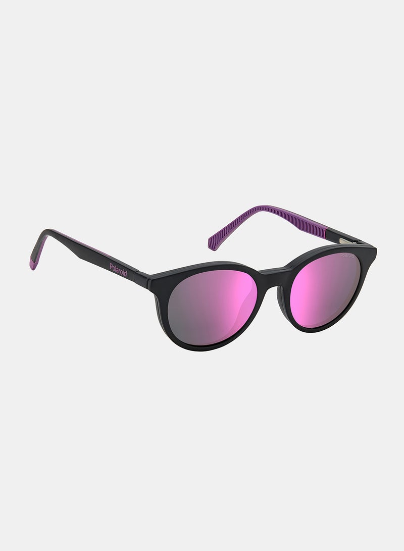 Polaroid Clip on Kids Unisex Round Sunglasses 45 PLD 8044/CS - Image 2