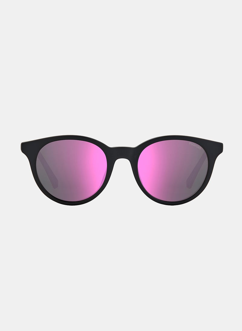 Polaroid Clip on Kids Unisex Round Sunglasses 45 PLD 8044/CS - Image 3
