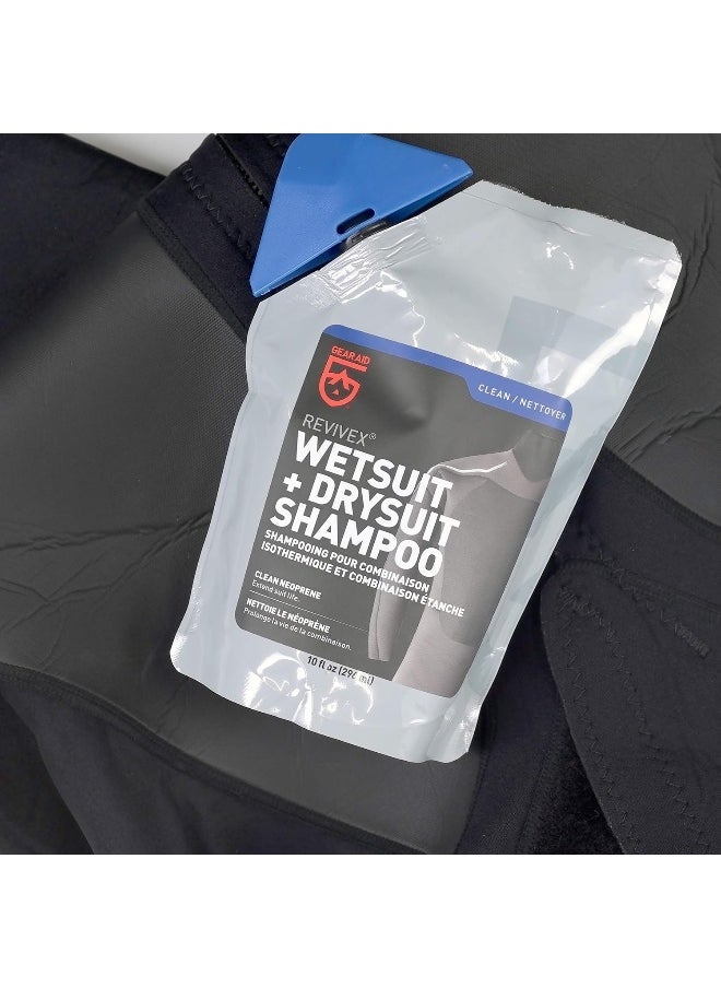 Gear Aid - GEAR AID Wetsuit Cleaner and Conditioner, Wash Away Salt, and Residue with Concentrated Shampoo, 10 fl oz - Image 1