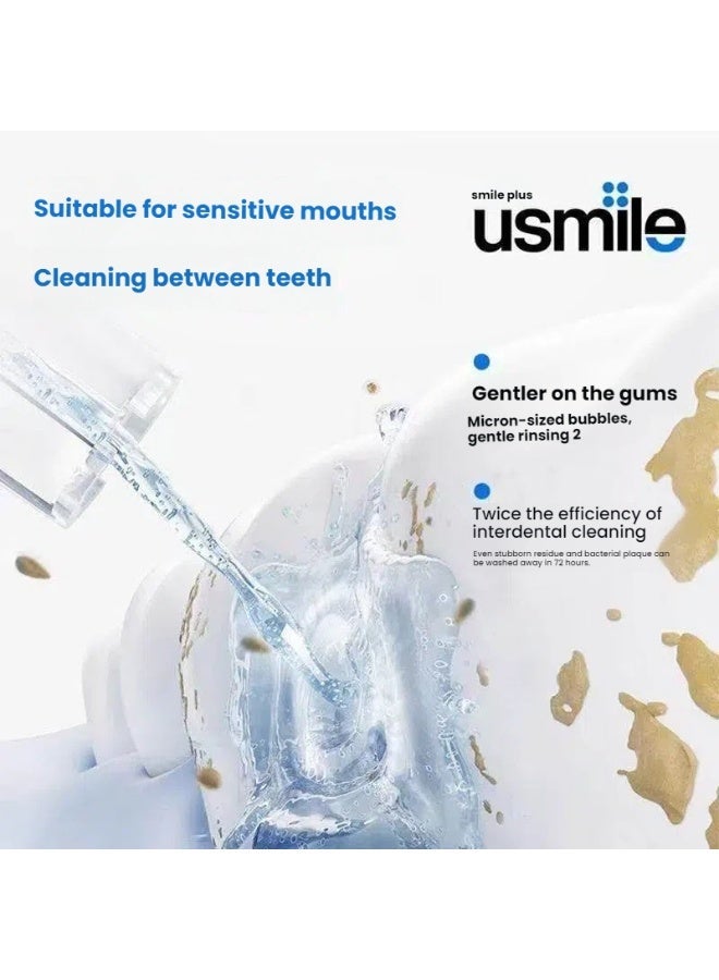 يو سمايل جهاز تنظيف الفم بالماء فوق الصوتي Usmile Waterfloss Advance Care CY0 - أبيض - Image 5