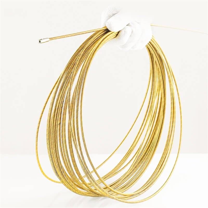 يُسلِّم أداة سحب أسلاك الكابلات الكهربائية الزنبركية بطول 5 أمتار، مزودة بأربعة أسلاك رئيسية وفتحة توجيه أكبر، أداة لف الأسلاك الكهربائية (الحجم: 5 أمتار). - Image 4