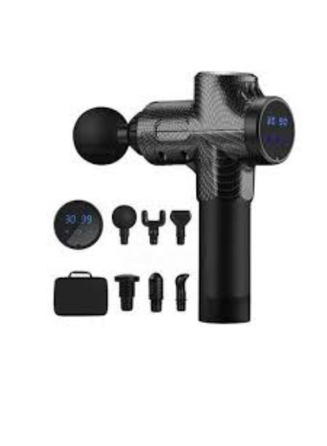 MDHL Phyzioline Muscle Massage Gun Deep Tissue 30 Speed Levels with 6 Massage Heads Electric Handheld Percussion Pain Relief, Quiet Powerful Massager for Body, Neck Feet  Shoulder - Image 2