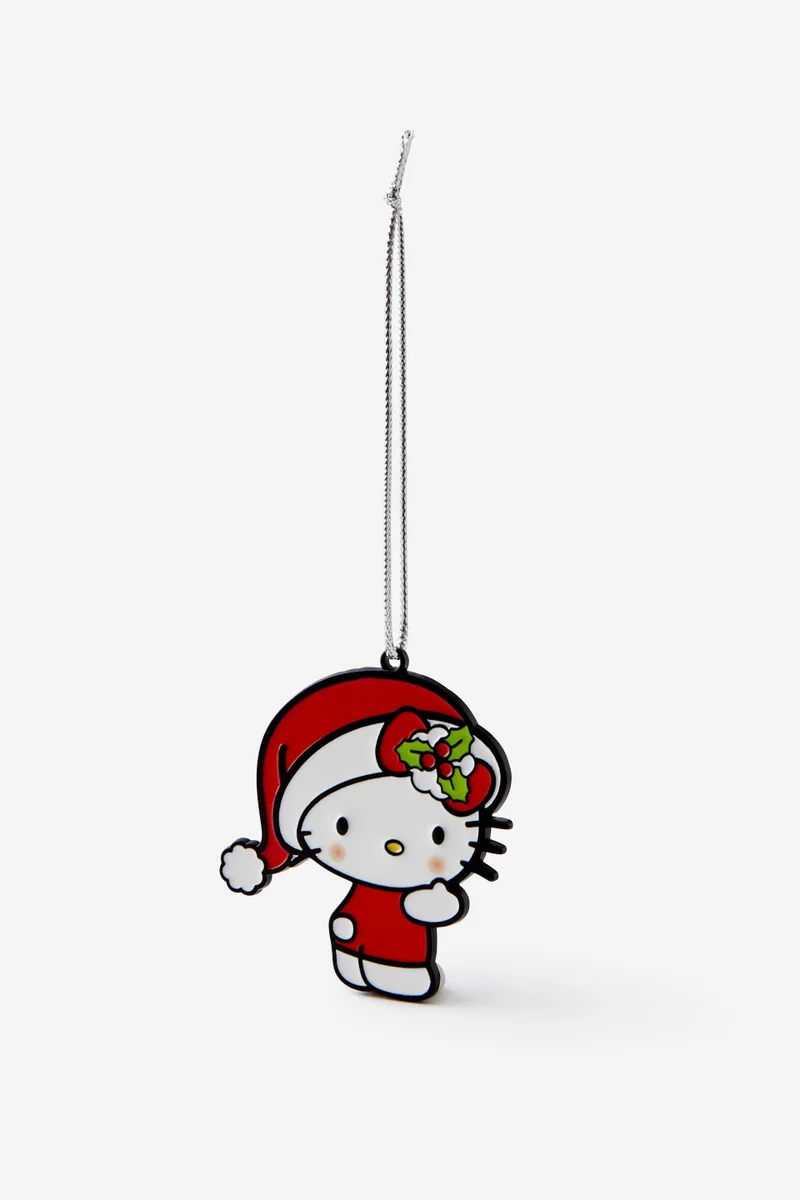 Typo Collab Metal Christmas Ornamen