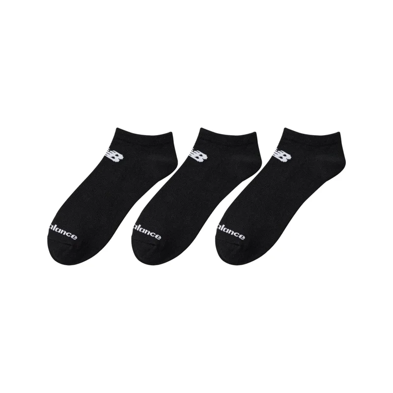 New Balance Black Unisex Lightweight No Show Socks 3 Pack  | Best Price UAE