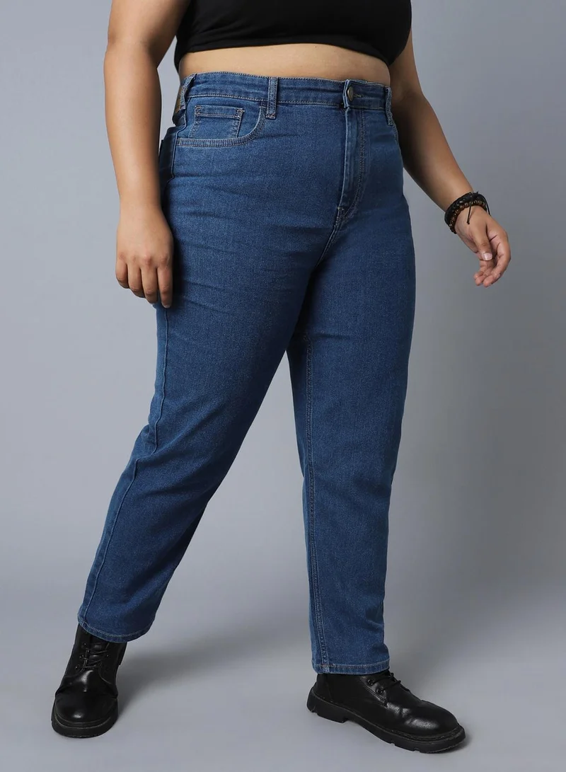 HIGH STAR Women Indigo Jeans