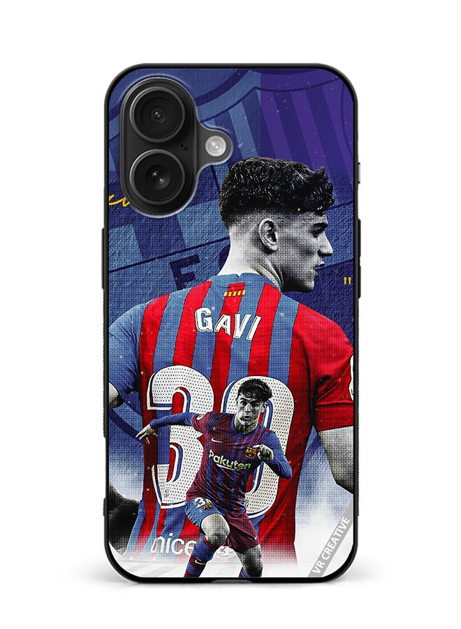 Protective Case Cover For Apple iPhone 16 Plus Gavi Design Multicolour