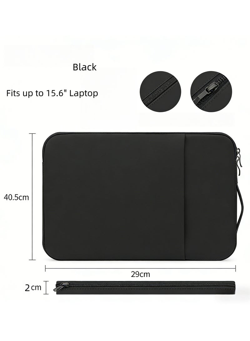 15.6 Inch Laptop Sleeve Case Water Resistant Protective Bag for MacBook Air Pro HP Dell Lenovo ASUS - Image 3
