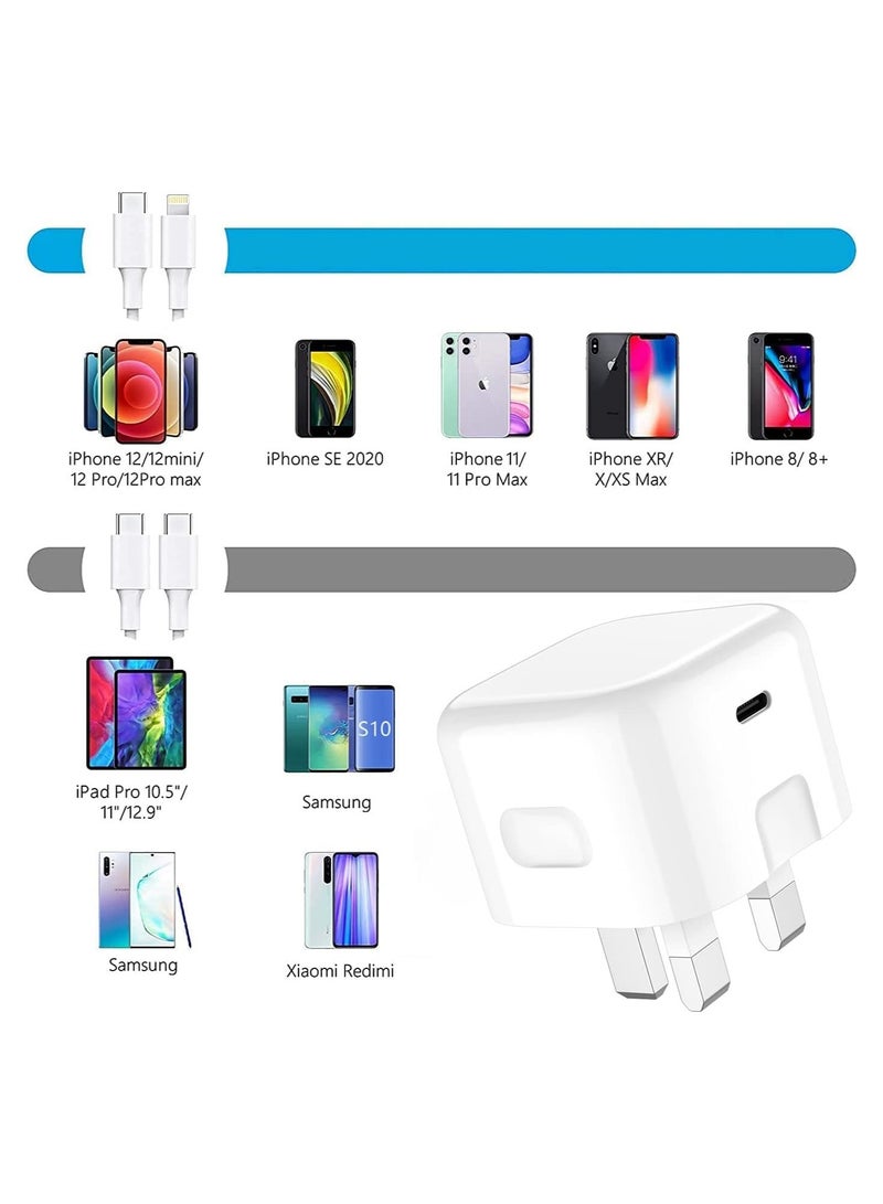 Appeal USB C Fast Charger Plug 20W For iPhone 16 Pro Max Type C PD Power Charger Wall Adapter  - Image 3