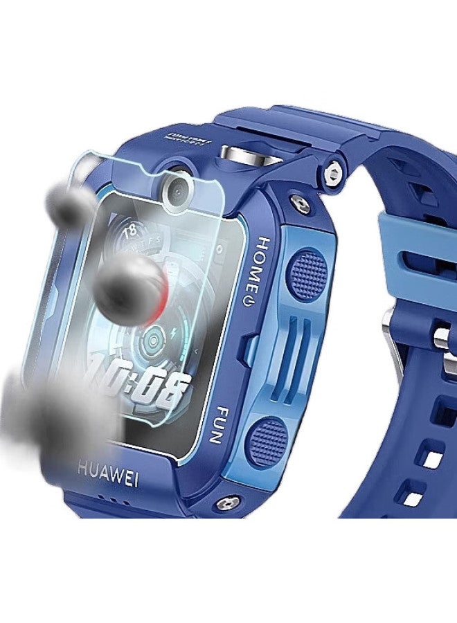 Ten Flashes Shan Huawei Children'S Watch 4X Tempered Glass Screen Protector For 4X New Glory Edition, Compatible With 4Pro/5/5Pro/5X/5Xpro/3Pro, High-Definition Tempered Glass Film - Image 2