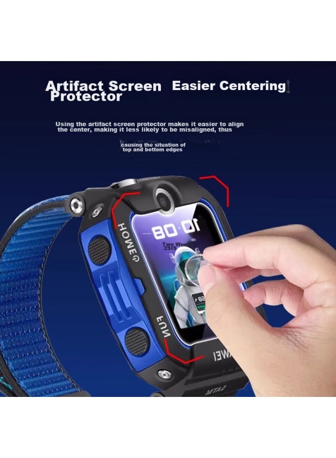 Ten Flashes Shan Huawei Children's Watch 4x Tempered Glass Screen Protector For 4x New Glory Edition, Compatible With 4pro/5/5pro/5x/5xpro/3pro, High-definition Tempered Glass Film - Image 2