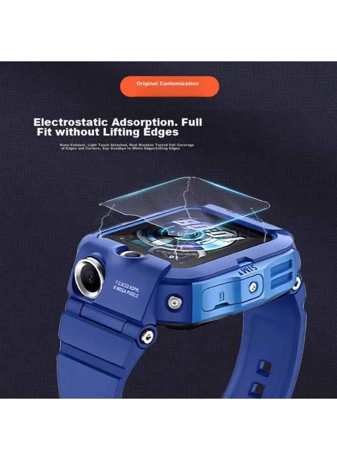 Ten Flashes Shan Huawei Children's Watch 4x Tempered Glass Screen Protector For 4x New Glory Edition, Compatible With 4pro/5/5pro/5x/5xpro/3pro, High-definition Tempered Glass Film - Image 4