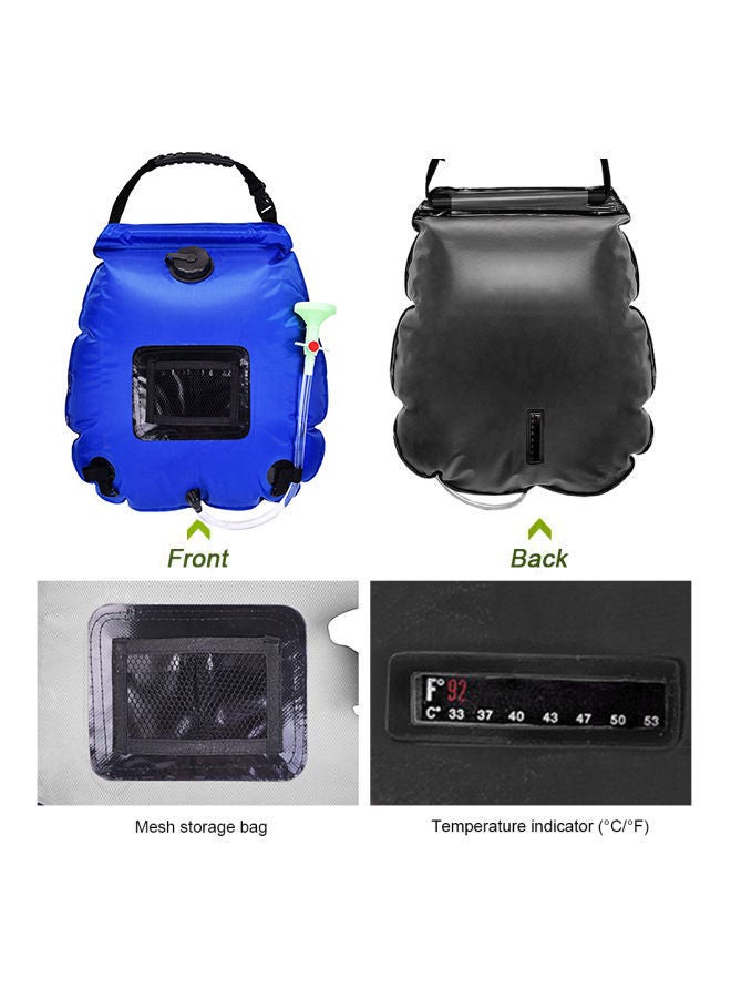 NIBEMINENT Solar Powered Collapsible Water Bag 40x12x4centimeter - Image 4