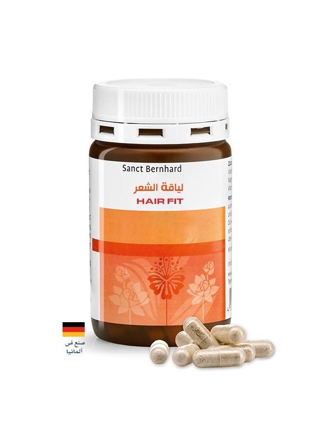 Sanct Bernhard Hair Fit Capsules – Hair Strength & Growth Support with Millet Extract, Biotin, Zinc & Vitamin C – 120 Capsules - Image 2