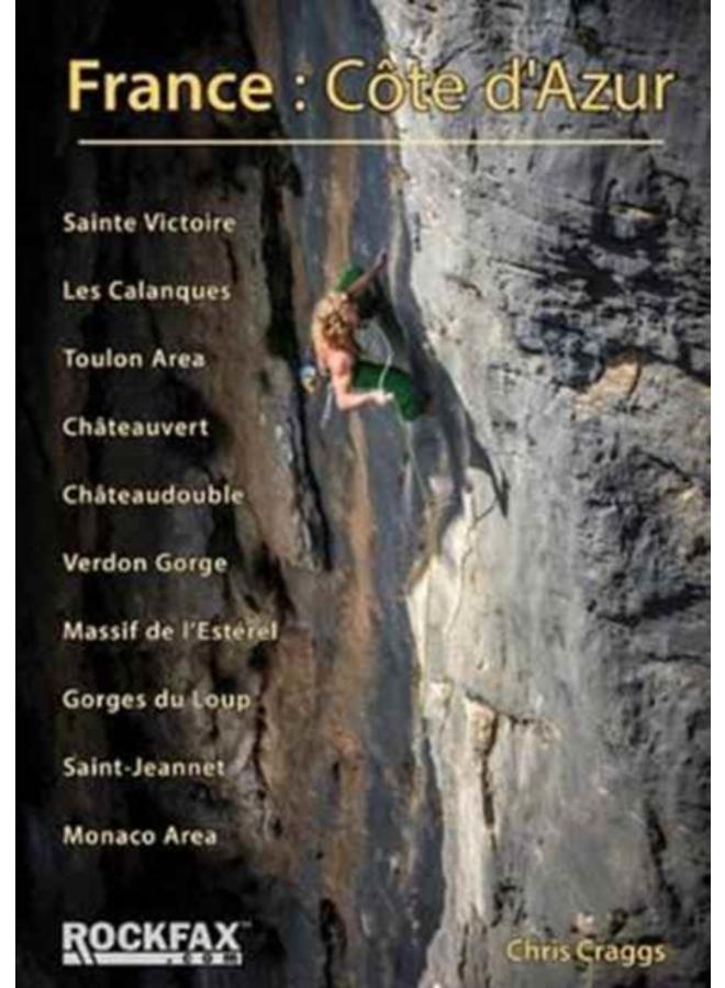 France: Cote d'Azur : Rockfax Rock Climbing Guide 