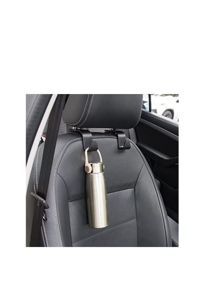 Car Back Seat Organizer Hooks Headrest Hooks 4 Pieces Car Hand Bag Hooks Toy Organizer Hooks For Car - Image 4