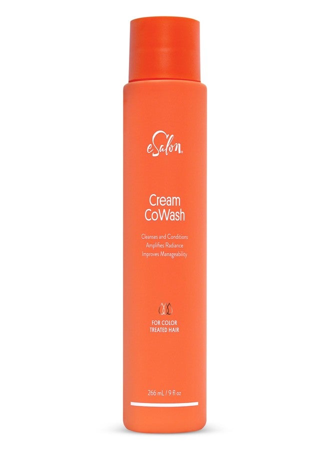 eSalon Cream CoWash 9 fl oz, 2-in-1 Shampoo and Conditioner - Image 1